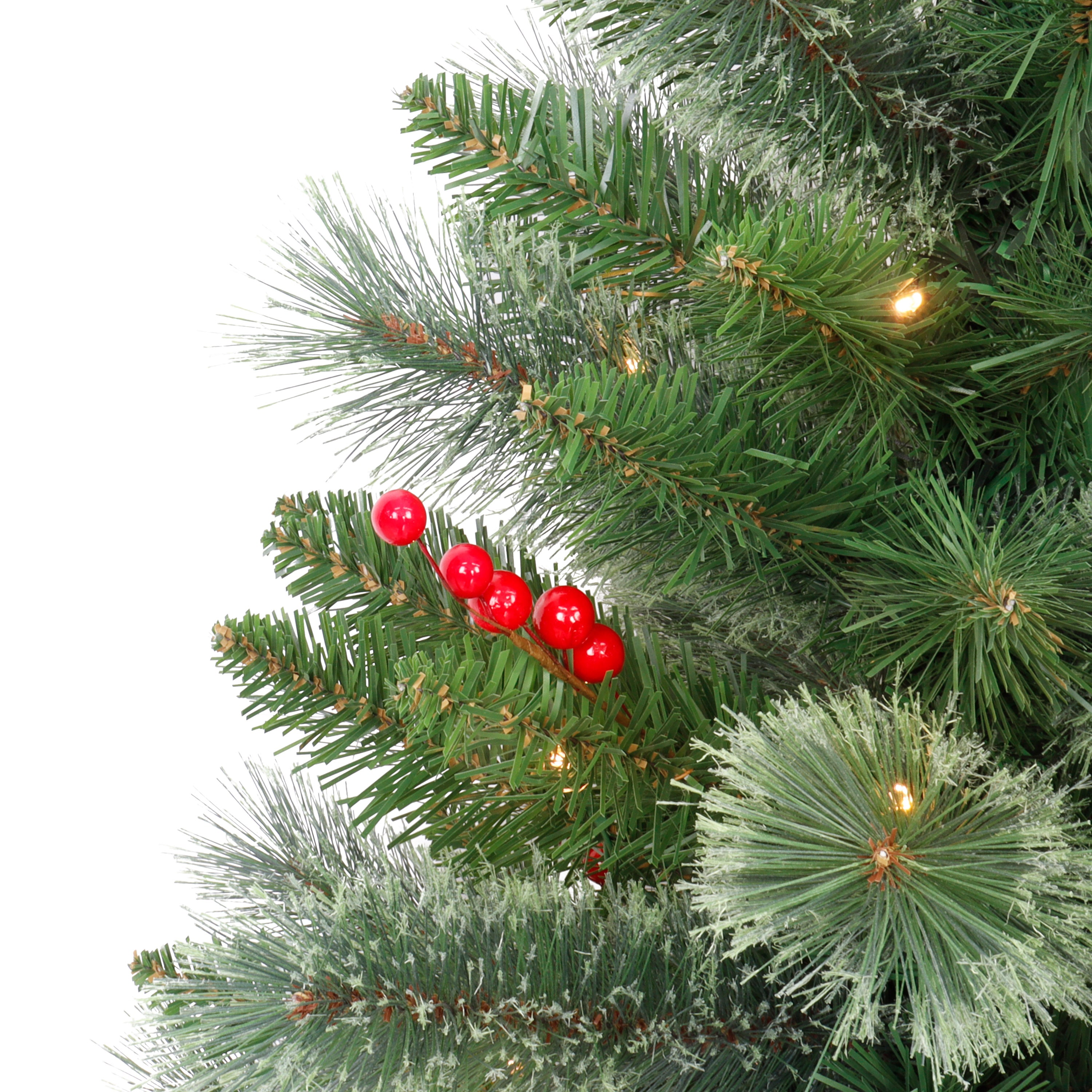 2 3.5ft. PreLit Potted Trees